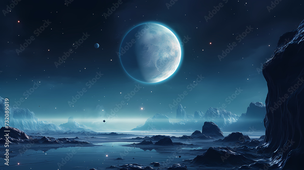 Space background, cosmic science, astronomy background