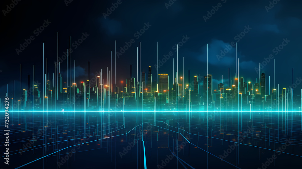 Stock market abstract background, economic and infographic concept Stock market abstract background, economic and infographic concept