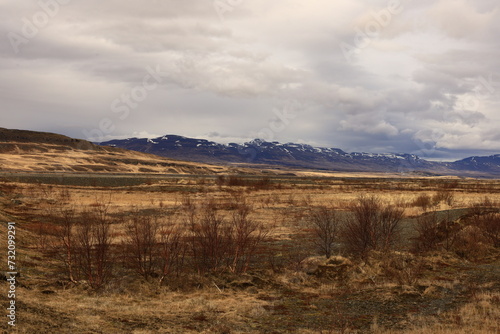 Öxnadalsheiði is a valley and a mountain pass in the north of Iceland