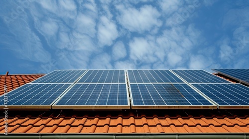 Architectural Elegance: Solar Panels Enhancing Beauty on Residential Roof
