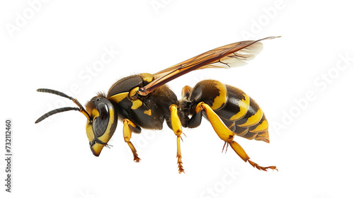 hornet on white background