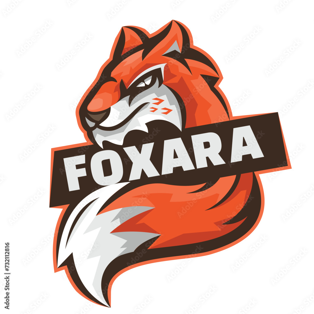 Fototapeta premium esport character mascot logo