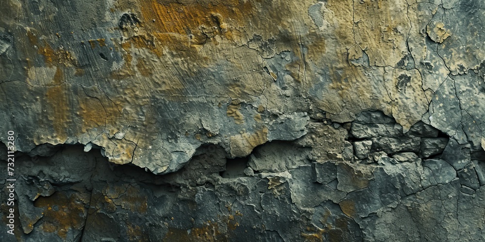 Capturing the essence of ancient textures, this artistic shot focuses on the uncontaminated purity of the surface.