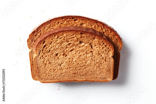 Rye bread closeup