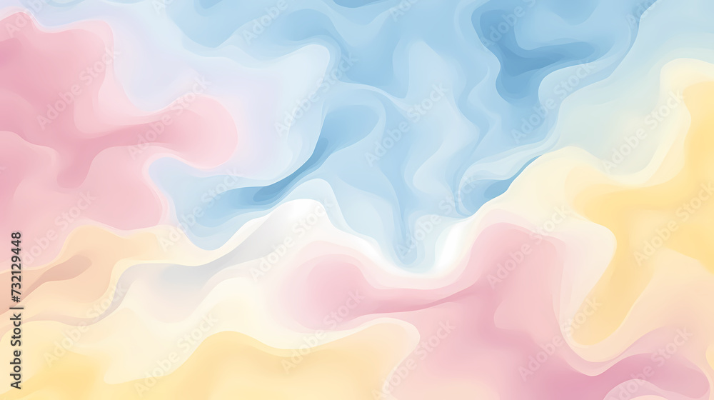 Fototapeta premium Rainbow gradient abstract colorful watercolor background