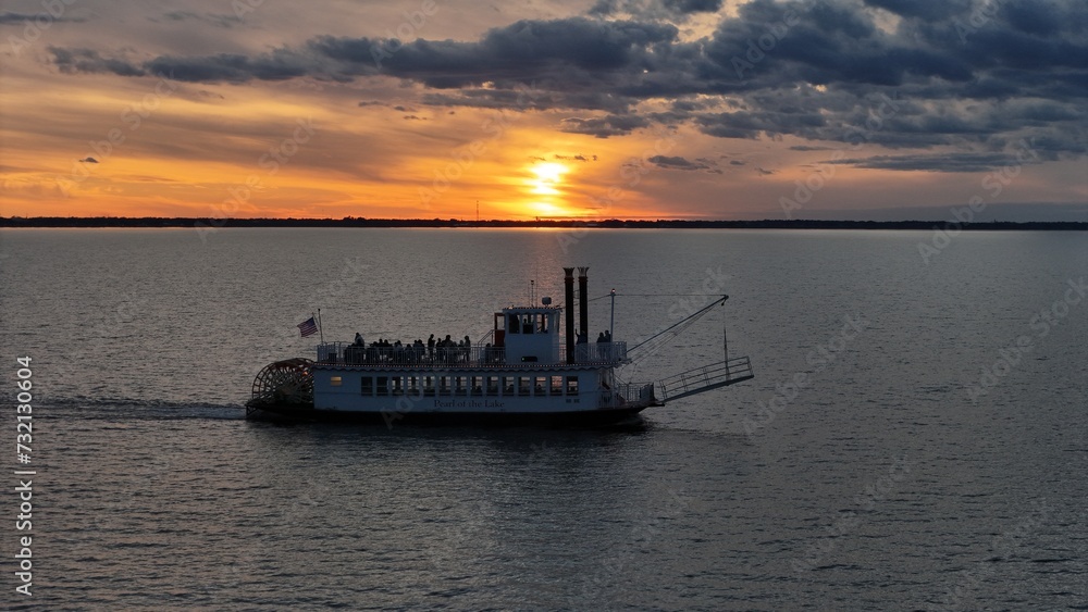 Sunset Steamboat