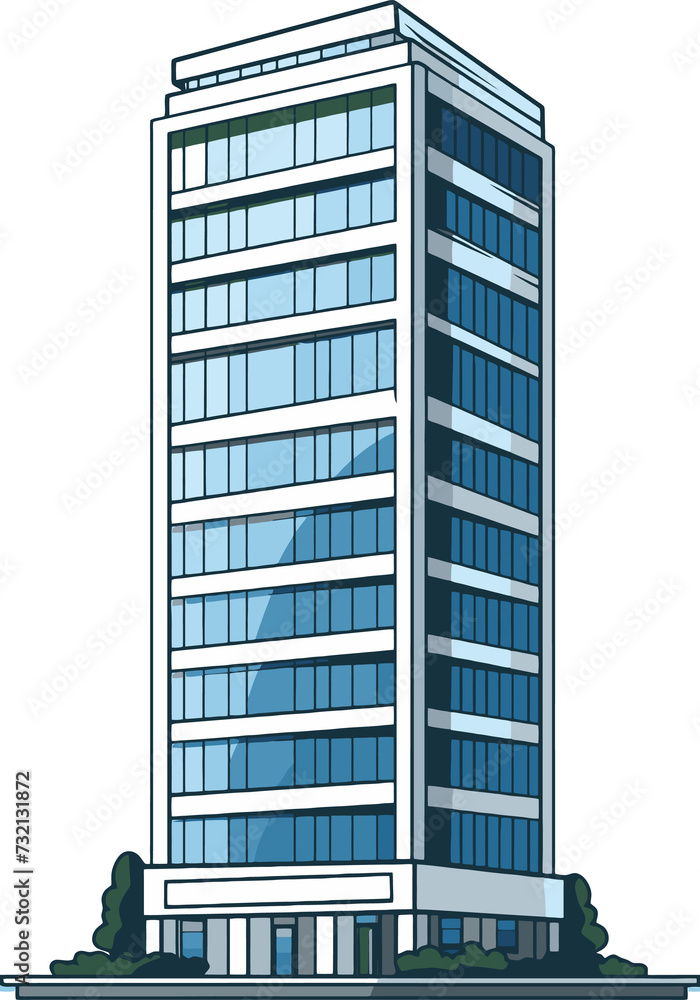 Skyscraper building cartoon Skyscraper building cartoon