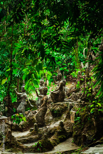 Secret Buddha Garden - Tarnim Magic Garden Tambon Na Mueang - Ko Samui District Tajlandia