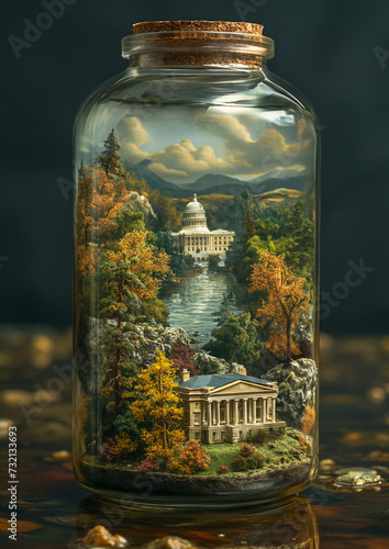 US cities suggested by Terraria bottles - Washington DC photo