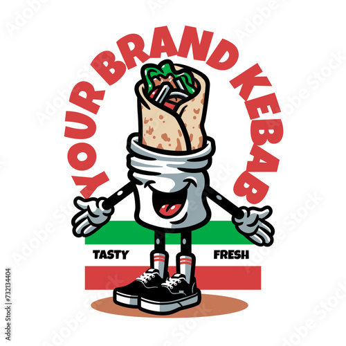 kebab mascot