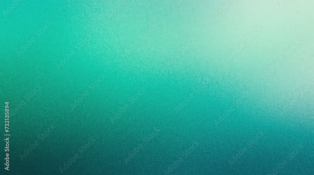 Abstract background with a soft grainy gradient from green to blue. Grainy gradients style, vintage noise, abstract background Abstract background with a soft grainy gradient from green to blue. Grainy gradients style, vintage noise, abstract background