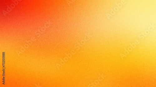 Grainy gradient from orange to yellow, creating an atmosphere of warmth and sunlight. Grainy gradients style, vintage noise, abstract background