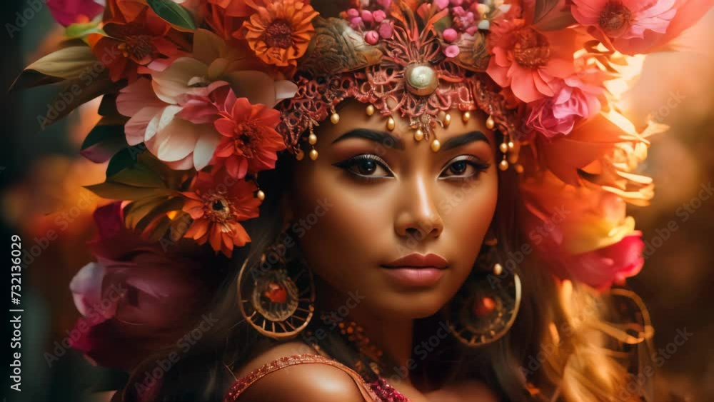Beautiful woman in unique and stand out cultures dress beauties fashion. Beautiful woman in unique and stand out cultures dress beauties fashion.