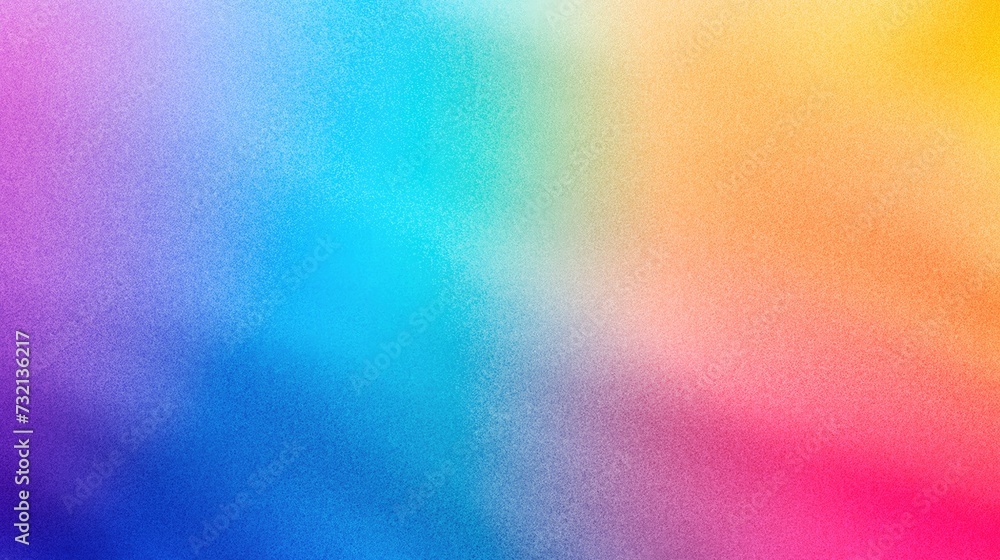 Rainbow gradient with a grainy effect adding texture to the image. Grainy gradients style, vintage noise, abstract background Rainbow gradient with a grainy effect adding texture to the image. Grainy gradients style, vintage noise, abstract background