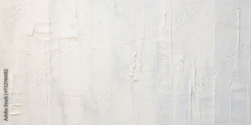 Abstract white oil paint brushstrokes texture pattern background. Contemporary modern art painting with the use of palette knife, highly textured wallpaper backdrop