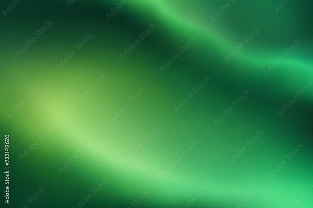 Abstract gradient smooth Blurred Dark Green background image