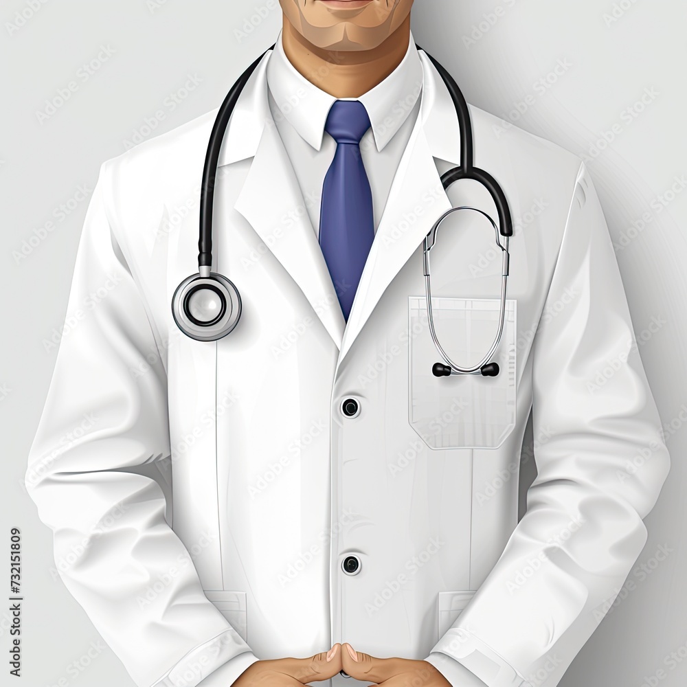 Doctor poster design background, realistic, HD, copy space - generative ai Doctor poster design background, realistic, HD, copy space - generative ai