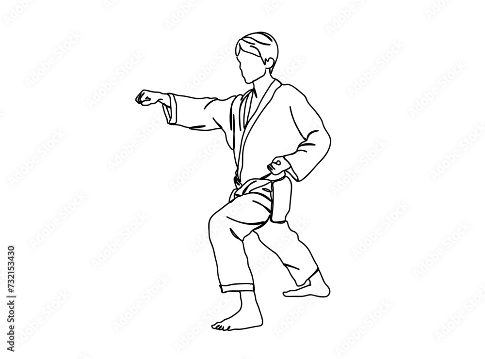 Taekwondo Player Single Line Drawing Ai, EPS, SVG, PNG, JPG zip file Taekwondo Player Single Line Drawing Ai, EPS, SVG, PNG, JPG zip file