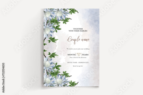 wedding invitation templates with rsvp