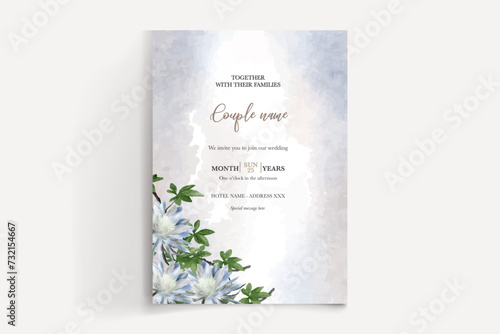 wedding invitation templates with rsvp