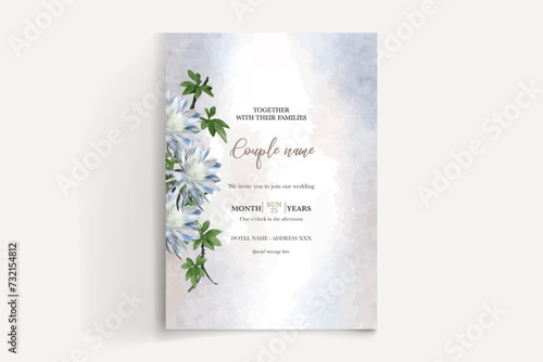 wedding invitation templates with rsvp