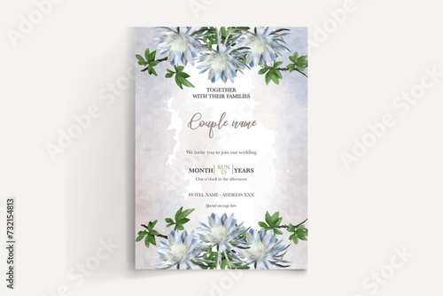 wedding invitation templates with rsvp