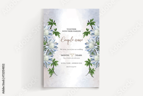 wedding invitation templates with rsvp