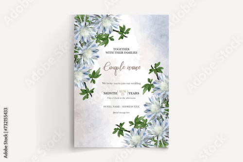 wedding invitation templates with rsvp