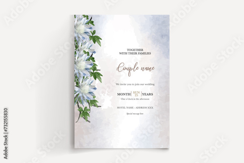 wedding invitation templates with rsvp