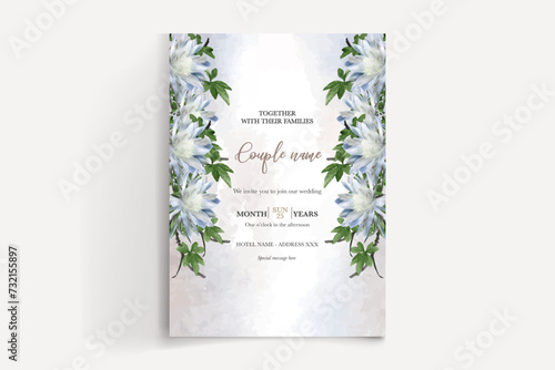 wedding invitation templates with rsvp