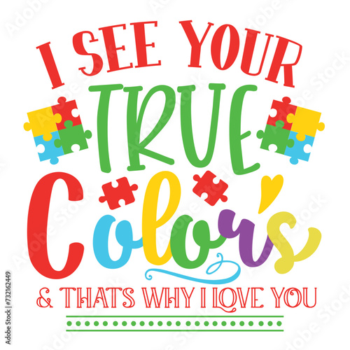 Autism SVG T-Shirt Design