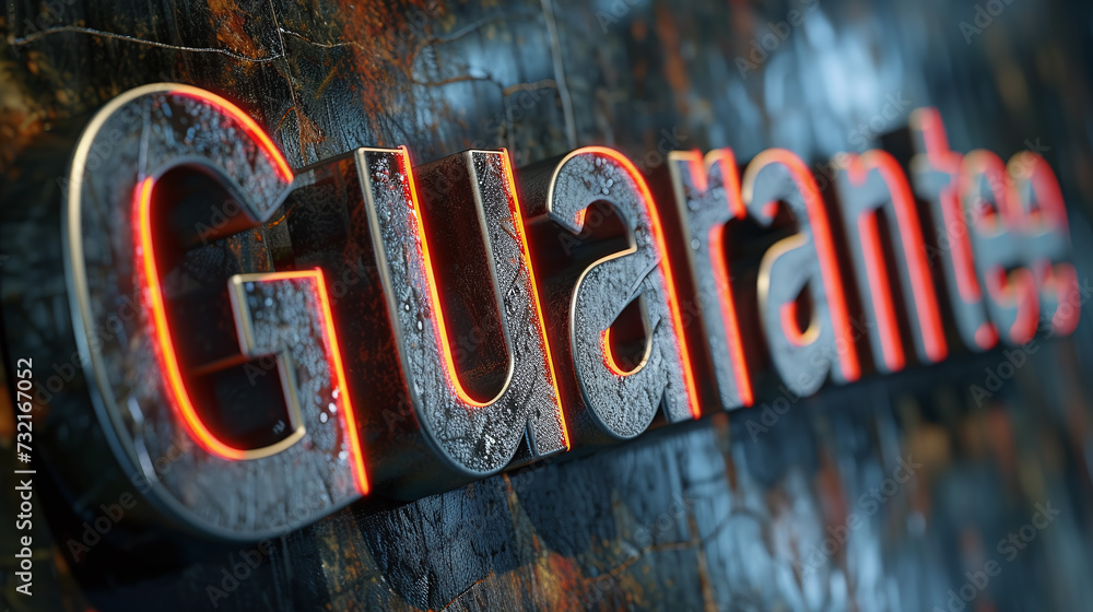 Fototapeta premium Unconditional Guarantee