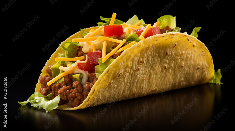 Classic Beef Taco Hard Shell Corn Tortilla Classic Beef Taco Hard Shell Corn Tortilla