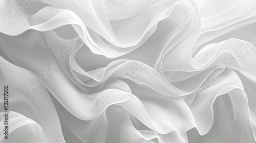 Elegant White Fabric Texture