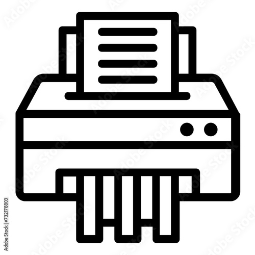 paper shredder icon