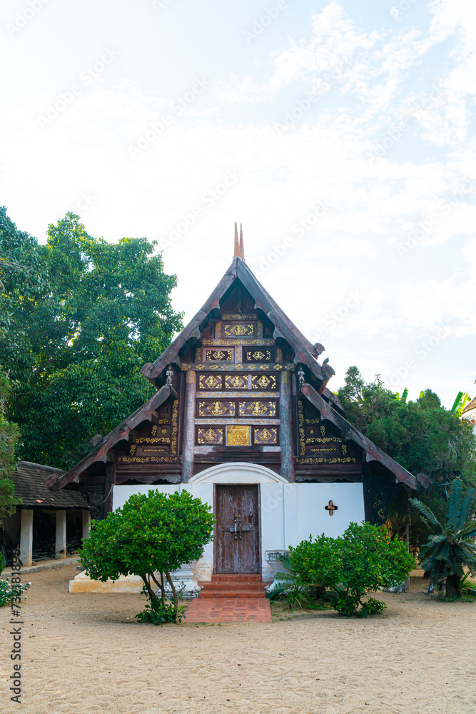 beautiful architecture at Pra That Lampang Luang in Thailand beautiful architecture at Pra That Lampang Luang in Thailand