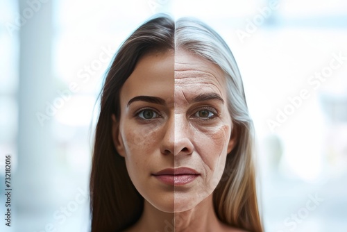 Aging sensitivity to vitamin c. Comparison young to old woman acne and zinc. Less Wrinkles, parenthood education, hunting partner, lines through skincare, anti aging cream, exercise and face lift
