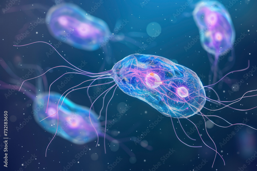 Parasitic gastroenteritis can be caused by parasites such as Giardia