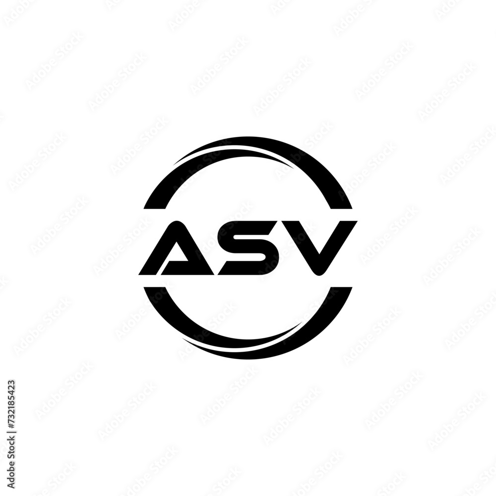 ASV letter logo design with white background in illustrator, cube logo, vector logo, modern alphabet font overlap style. calligraphy designs for logo, Poster, Invitation, etc. ASV letter logo design with white background in illustrator, cube logo, vector logo, modern alphabet font overlap style. calligraphy designs for logo, Poster, Invitation, etc.