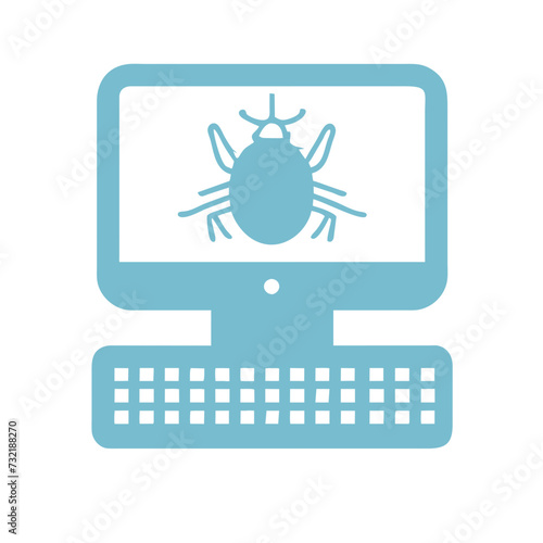 Computer set icon. Motherboard, monitor, system unit, desktop, screen, processor, cpu, work place, laptop, pc working, office. Vector icon in line, black and colorful style on white background