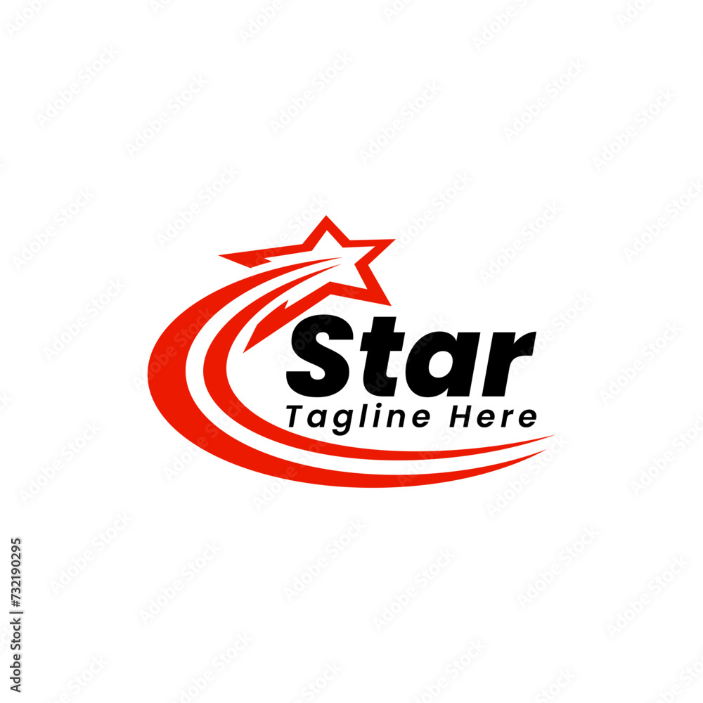 Obraz premium Star Logo Template