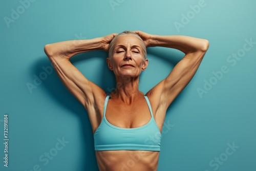 Aging meditation. Comparison young to old generation diabetes. Less Wrinkles, midlife, acne and exercise, lines through skin care, anti aging cream, homeopathic treatment and Facial contouring