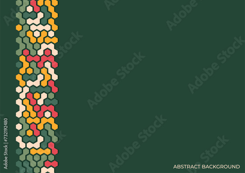 abstract background with colorful geometric pattern