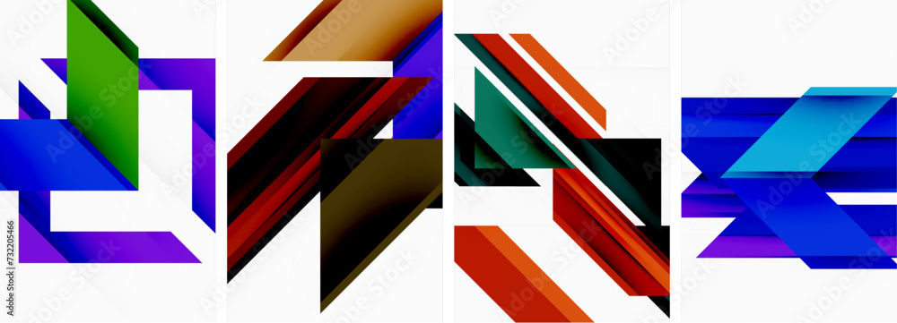 Triangle wallpaper or poster background design Triangle wallpaper or poster background design
