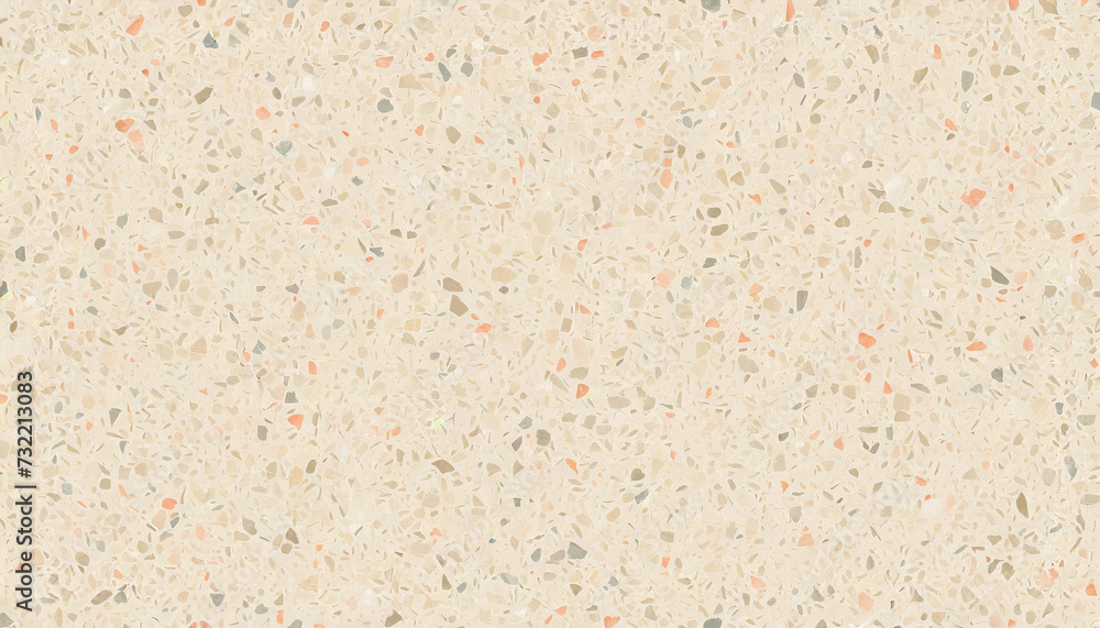 Pale beige terrazzo floor texture background Pale beige terrazzo floor texture background
