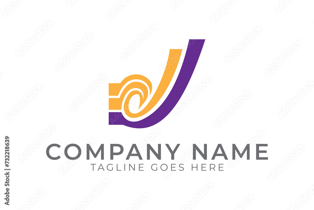 Abstract letter d logo design, accounting logo design, modern letter d, company logo, consultant logo 