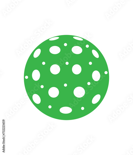 Colorful Pickleball Vector.. You can use it as club logo, banner design etc.