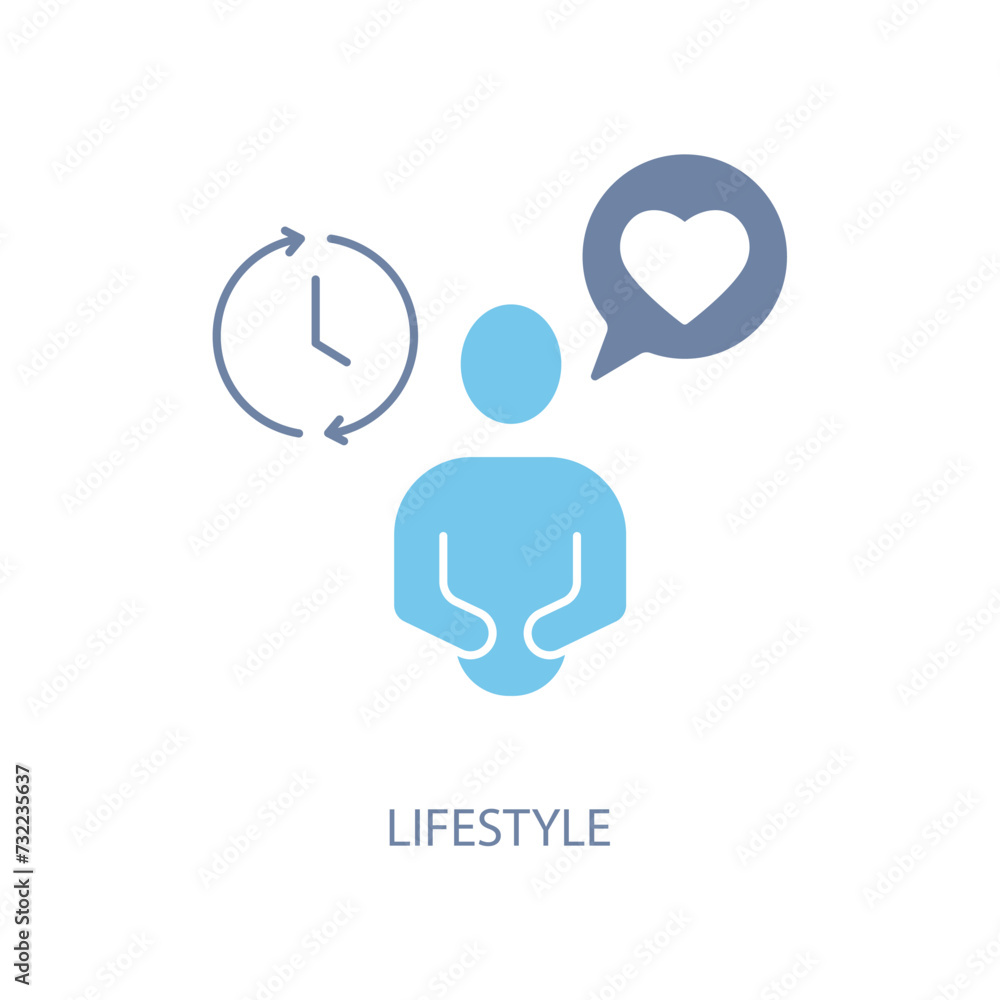 lifestyle concept line icon. Simple element illustration. lifestyle concept outline symbol design. lifestyle concept line icon. Simple element illustration. lifestyle concept outline symbol design.