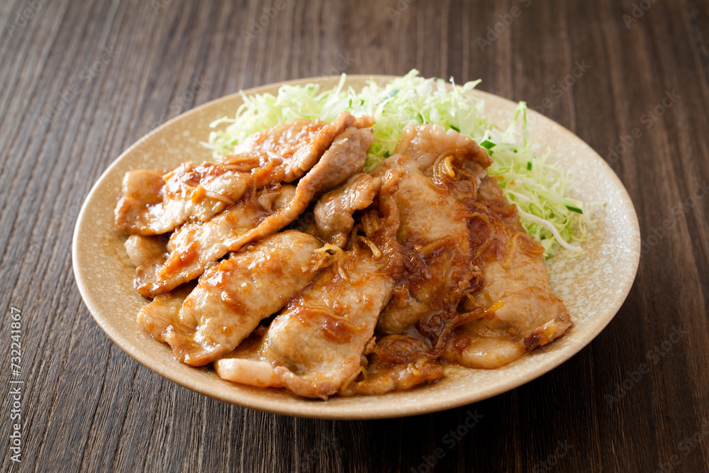 豚肉のしょうが焼き 豚肉のしょうが焼き