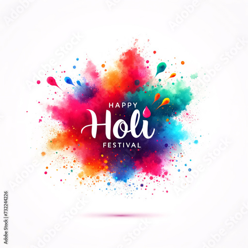 Happy Holi Indian Festival of Colors, Holi Indian Festival Celebration